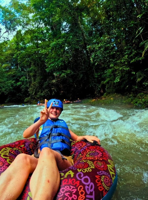 rapids in rio celeste costa rica